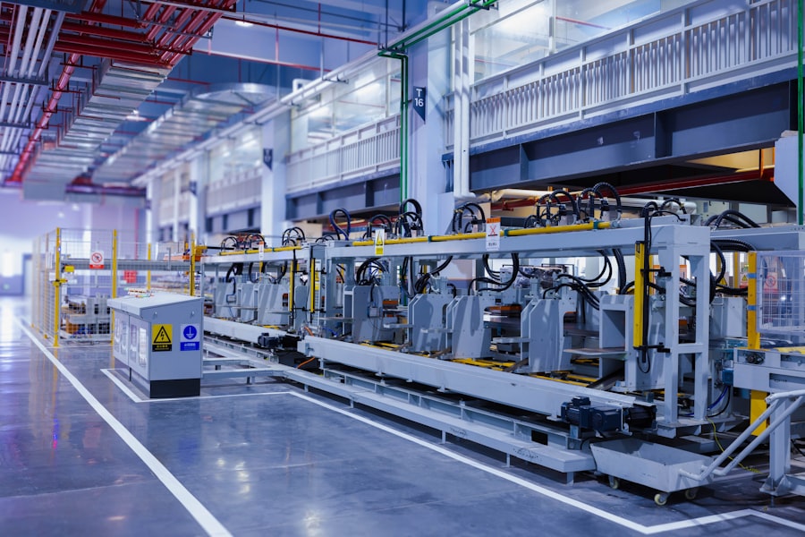 Endüstriyel makine bakım ve servis işlemi